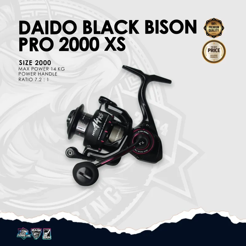 Reel Daido Black Bison Pro XS - 2000