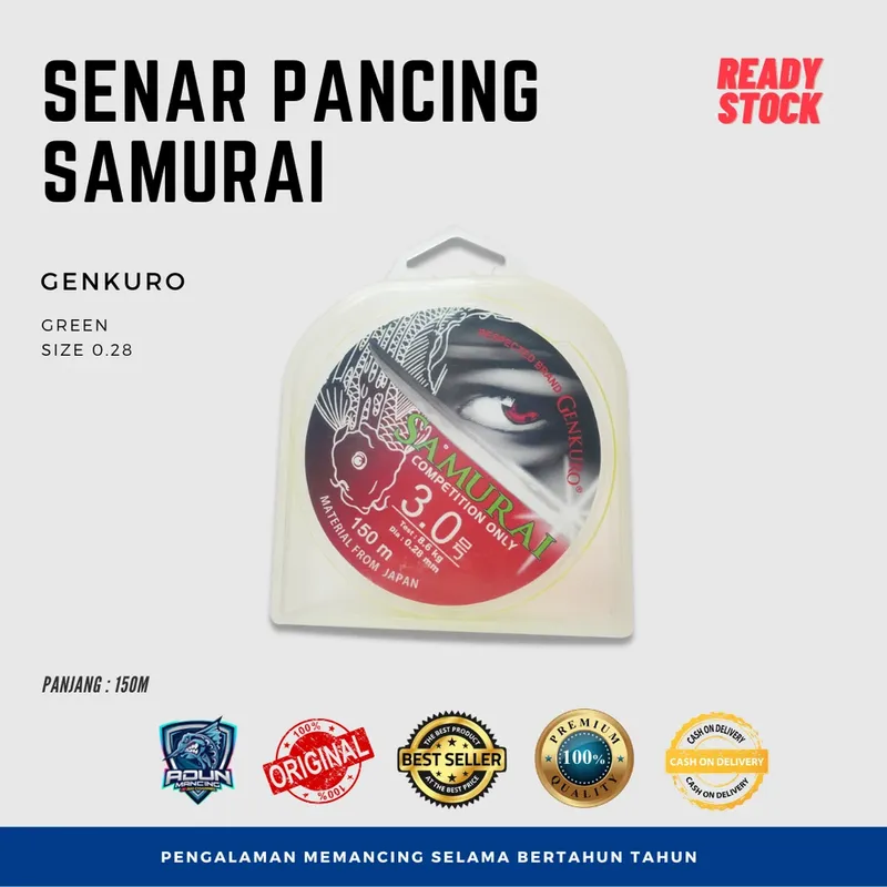 Senar Samurai - 0,28 mm