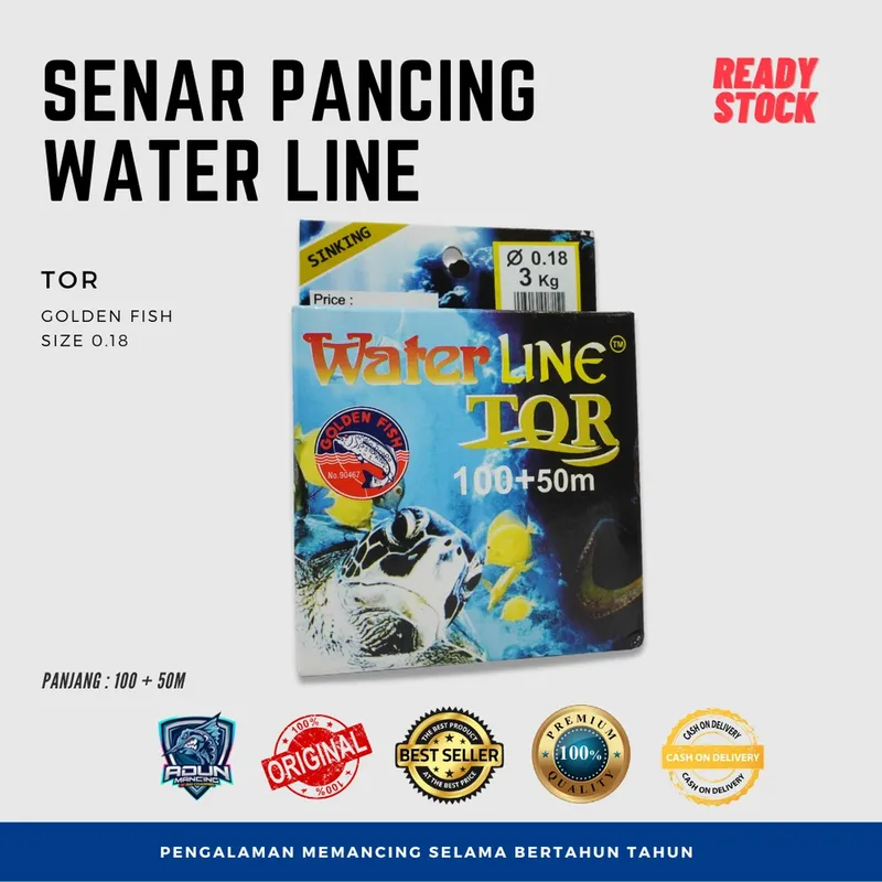 Senar Water Line TOR 100+50m - 0,18 mm