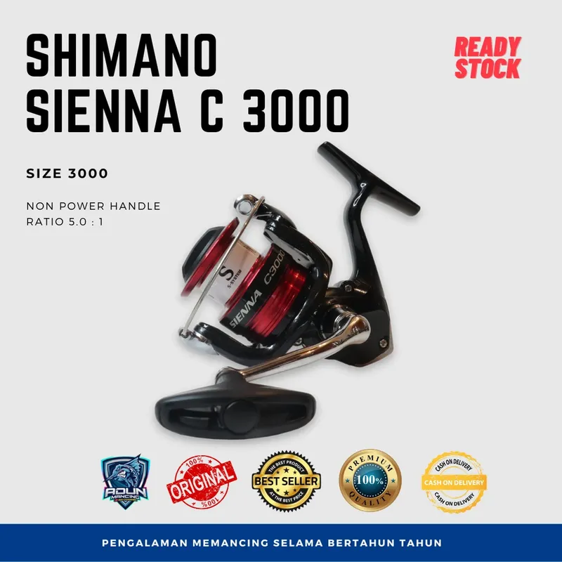 Reel Shimano Sienna - C3000