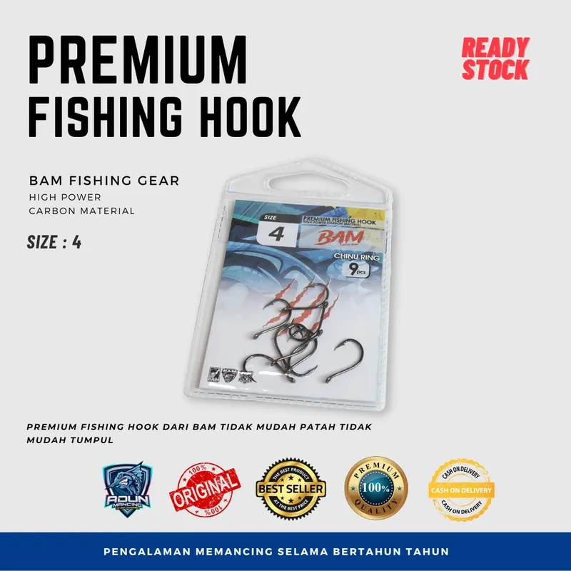 Kail Premium Fishing Hook - No. 4