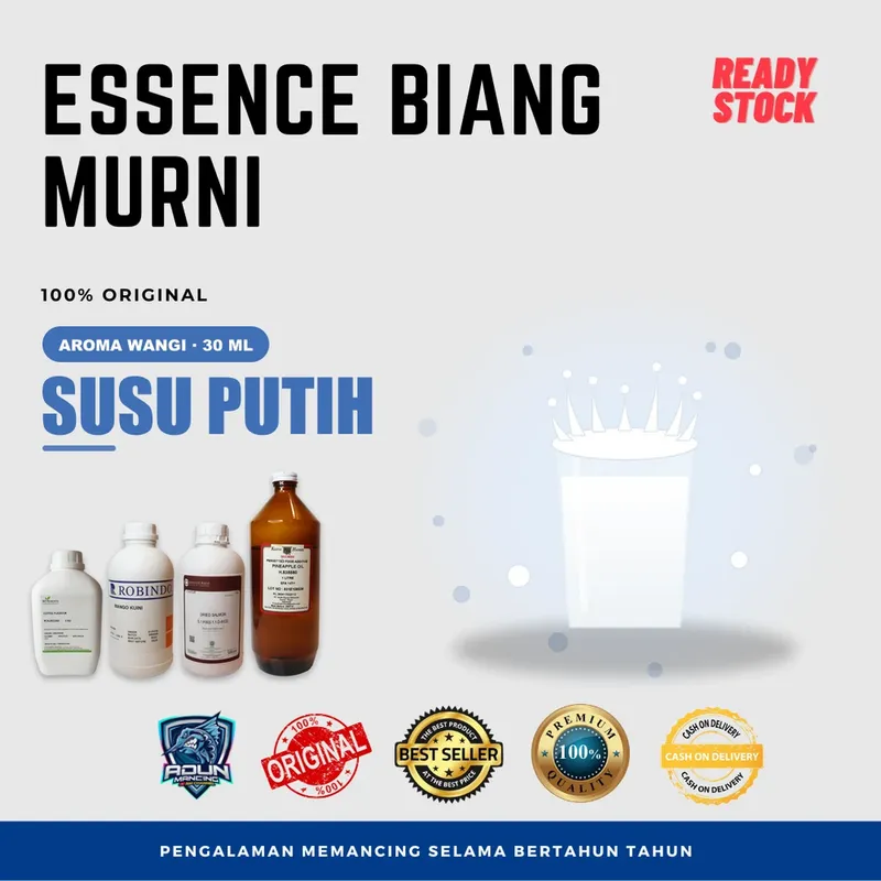 Essen Biang Murni Aroma Wangi 30 ml - Susu Putih