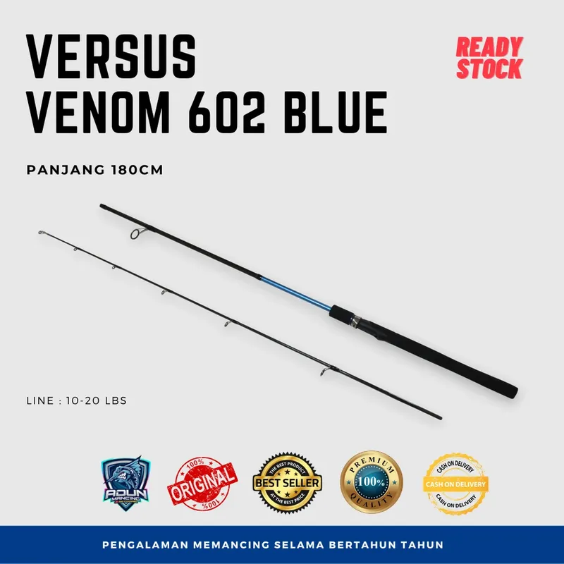 Joran Versus Venom 602 20lb - Red