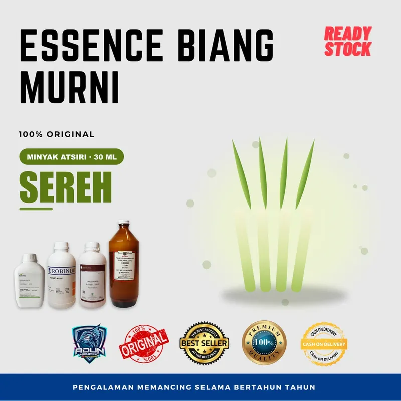 Essen Biang Murni Atsiri 30 ml - Sereh