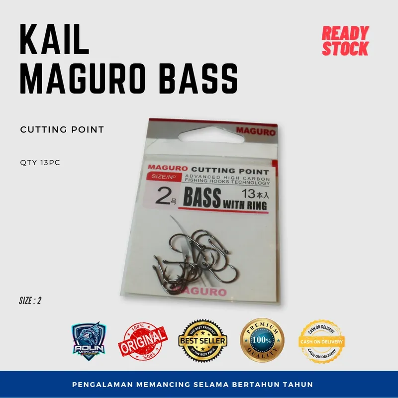Kail Maguro Bass White Ring - No. 2