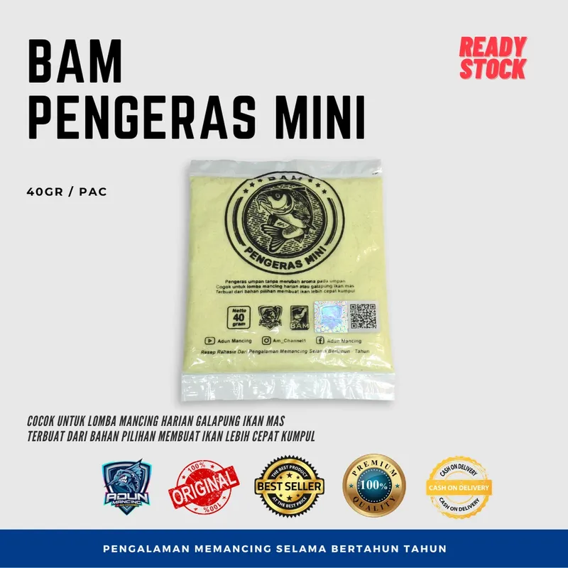 BAM Pengeras Mini Aroma Tawar 40 gr