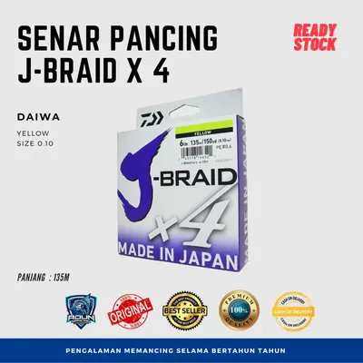 Senar PE Daiwa J-Braid X4
