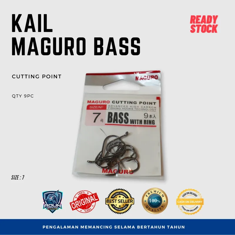 Kail Maguro Bass White Ring - No. 7
