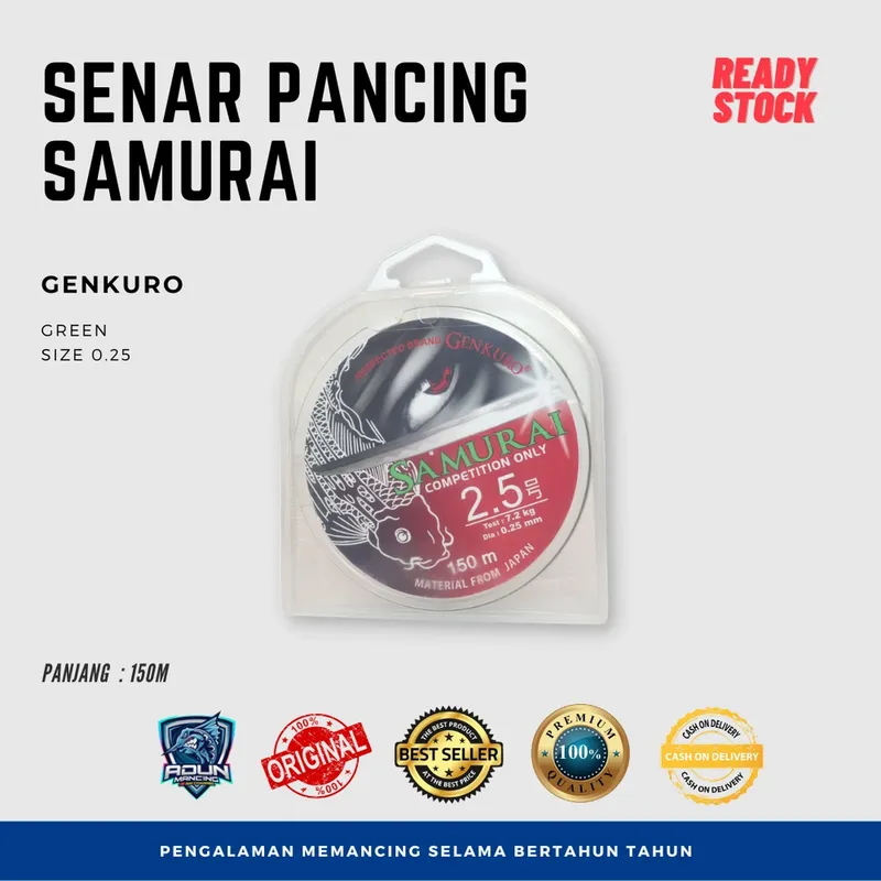 Senar Samurai - 0,25 mm