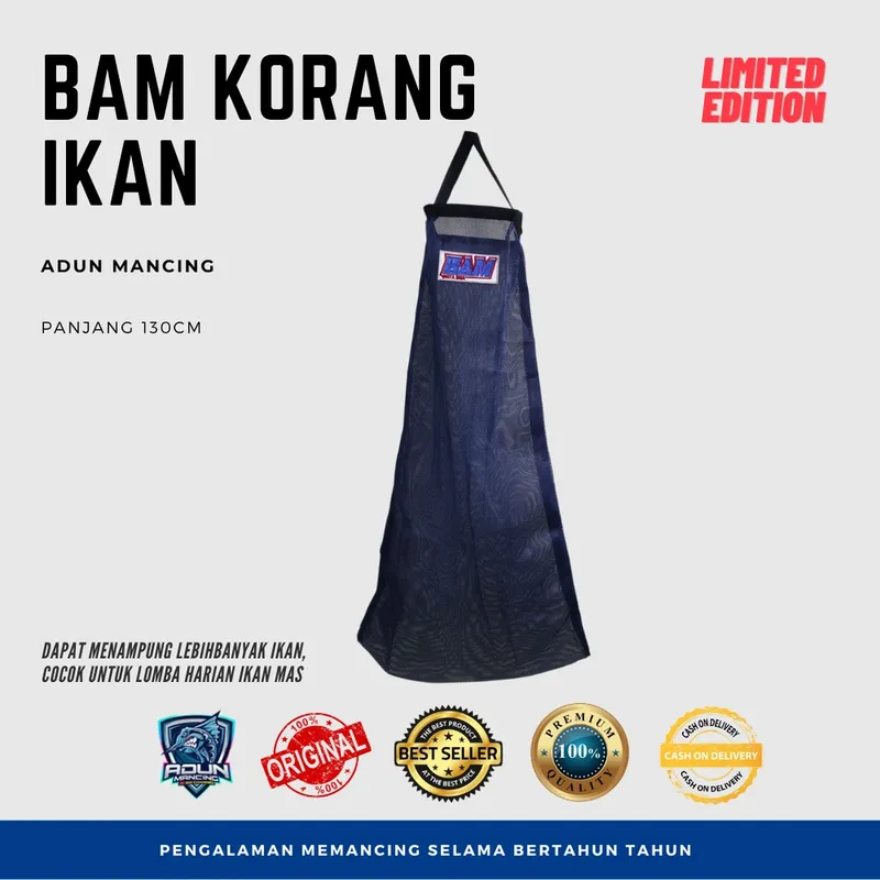 Korang Ikan Eksklusif Adun Mancing - 130 cm