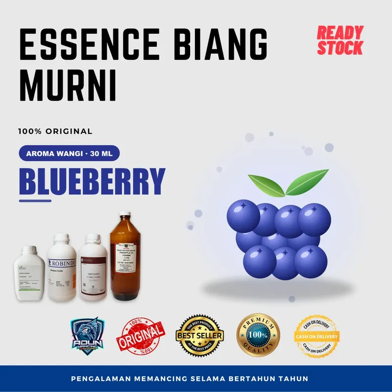 Essen Biang Murni Aroma Wangi 30 ml - Blueberry