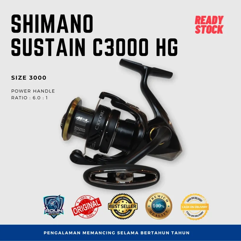 Reel Shimano Sustain C 3000 HG
