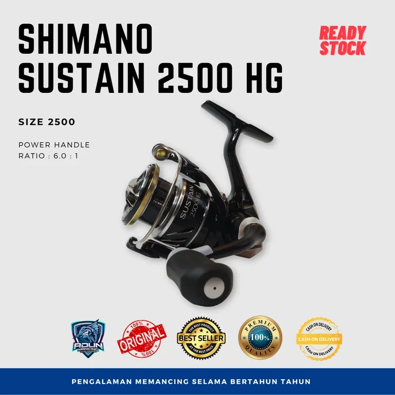 Reel Shimano Sustain 2500 HG 2017