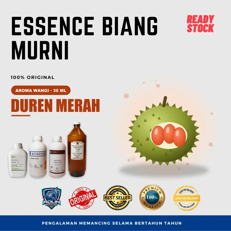 Essen Biang Murni Aroma Wangi 30 ml - Duren Merah