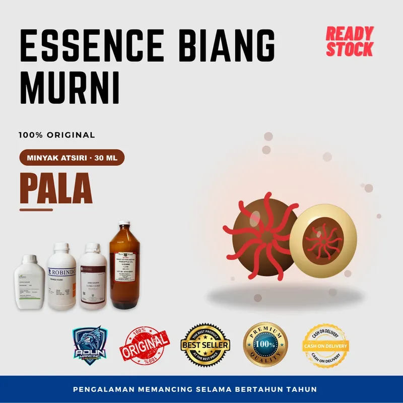 Essen Biang Murni Atsiri 30 ml - Pala
