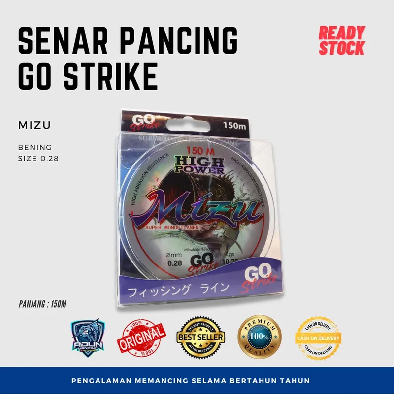 Senar Go Strike Mizu - 0,28 mm