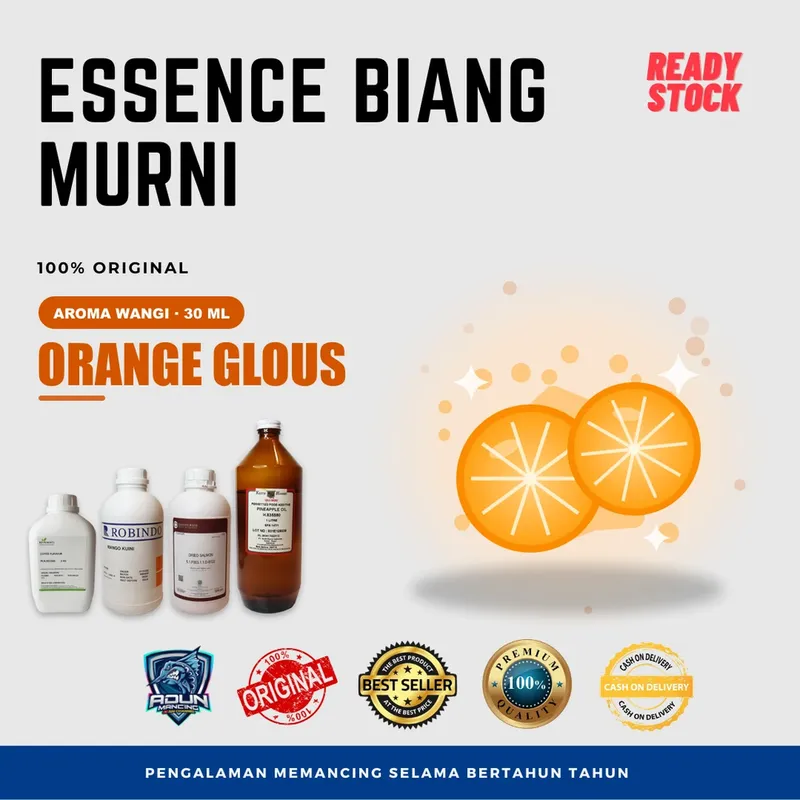 Essen Biang Murni Aroma Wangi 30 ml - Orange Glous