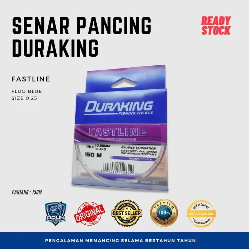 Senar Duraking Fast Line - 0,25 mm