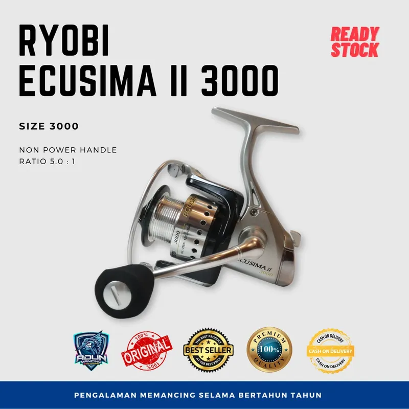 Reel Ryobi Ecusima II 3000