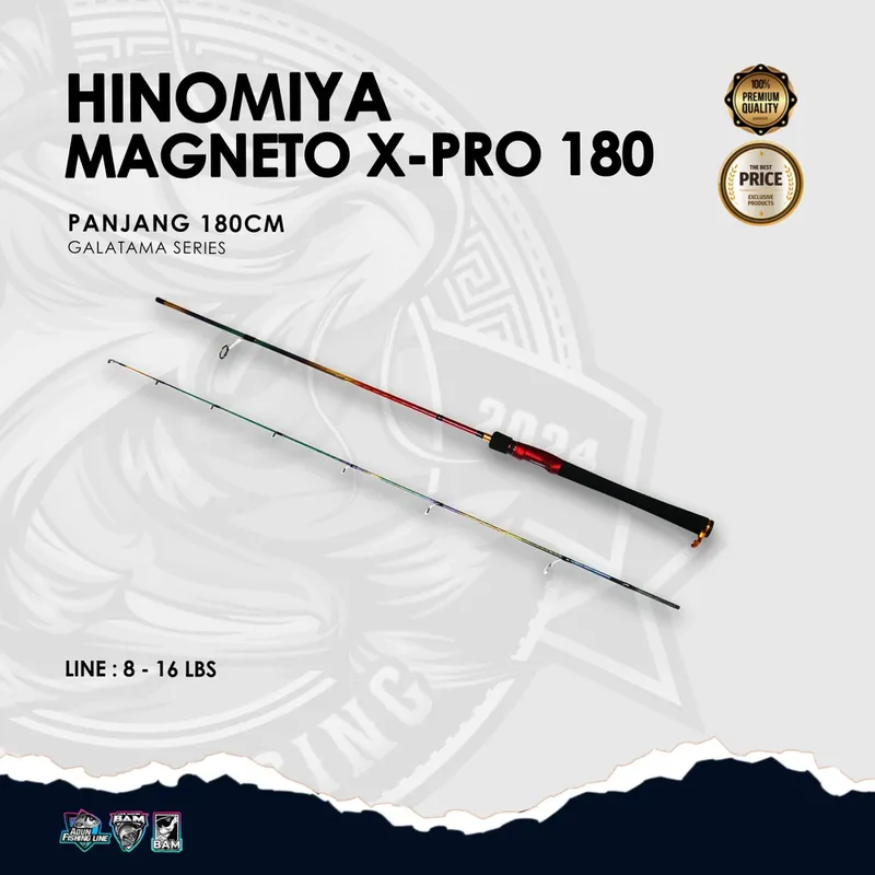 Joran Hinomiya Magneto X-Pro 8-16lbs - 180 cm