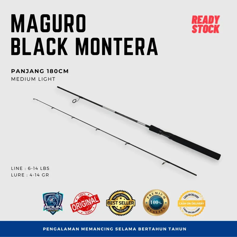 Joran Maguro Black Montera 180