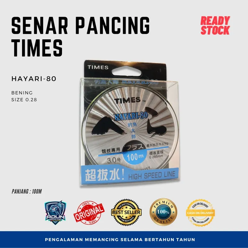 Senar Times Kayari 80 - 0,28 mm