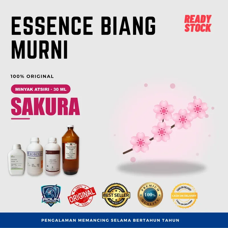 Essen Biang Murni Atsiri 30 ml - Sakura